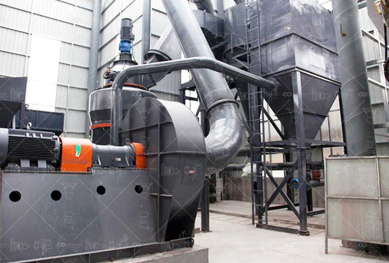 Modern control room monitoring multiple grinding mill operations with digital displays.